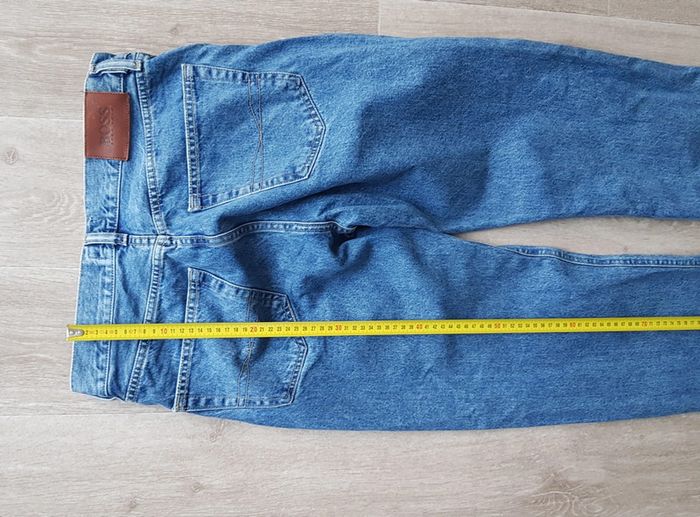 Jean Hugo Boss bleu coupe droite taille w32 - photo numéro 9