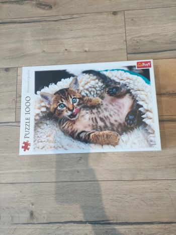 Puzzle 1000 pièces chat