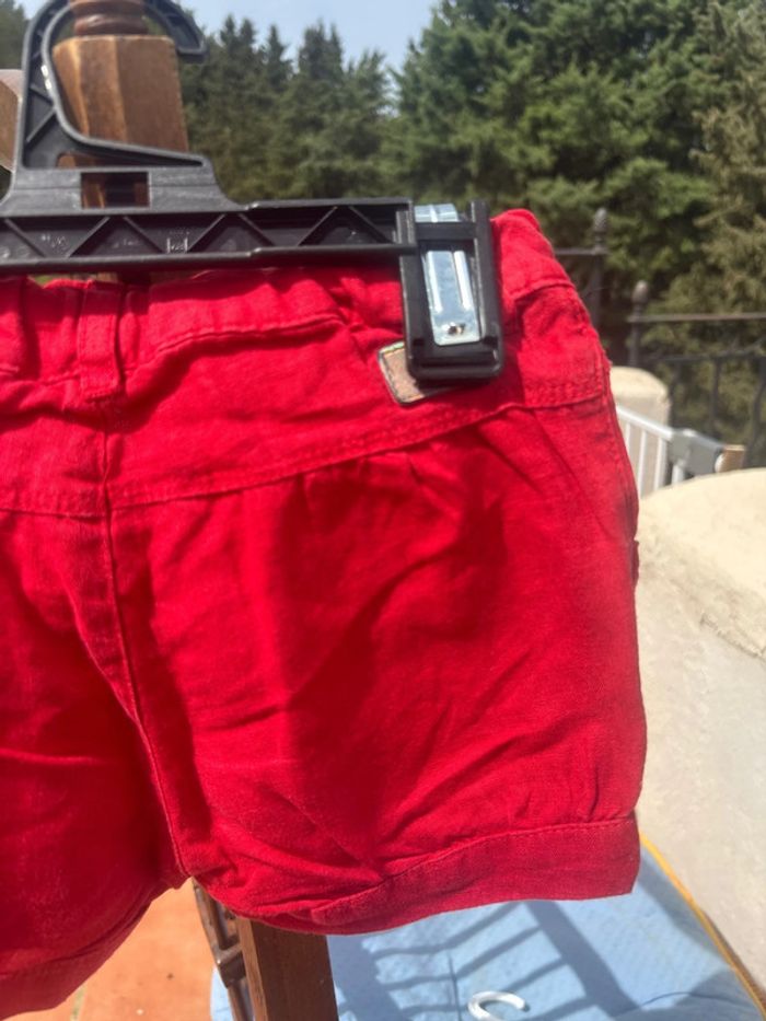 Short en lin Catimini 24M - photo numéro 6