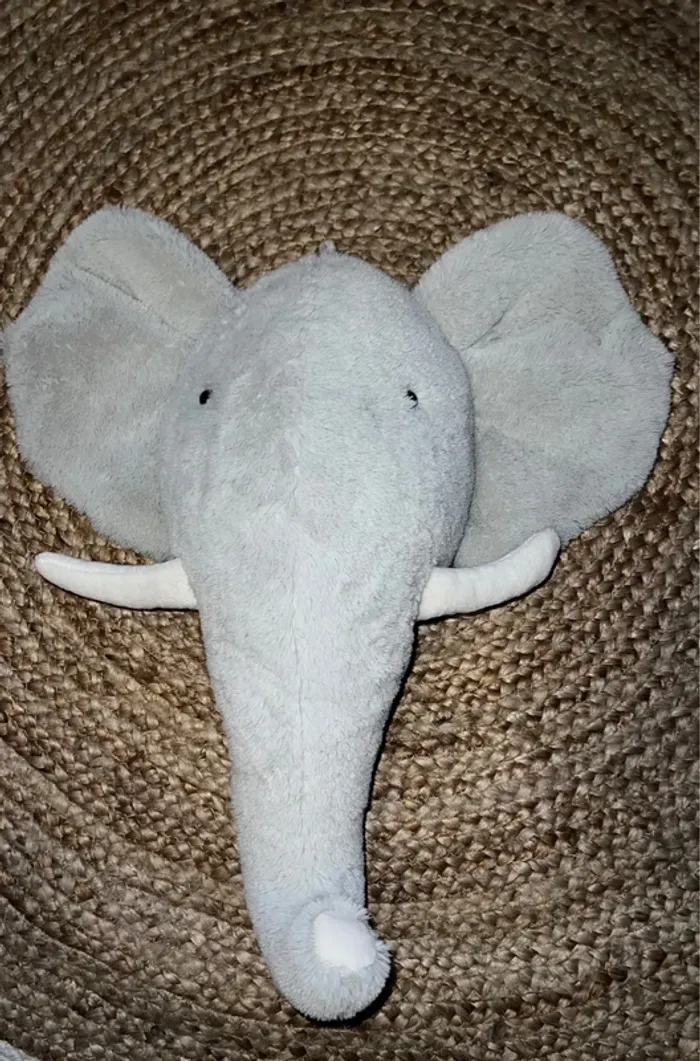 Éléphant mural déco chambre bébé