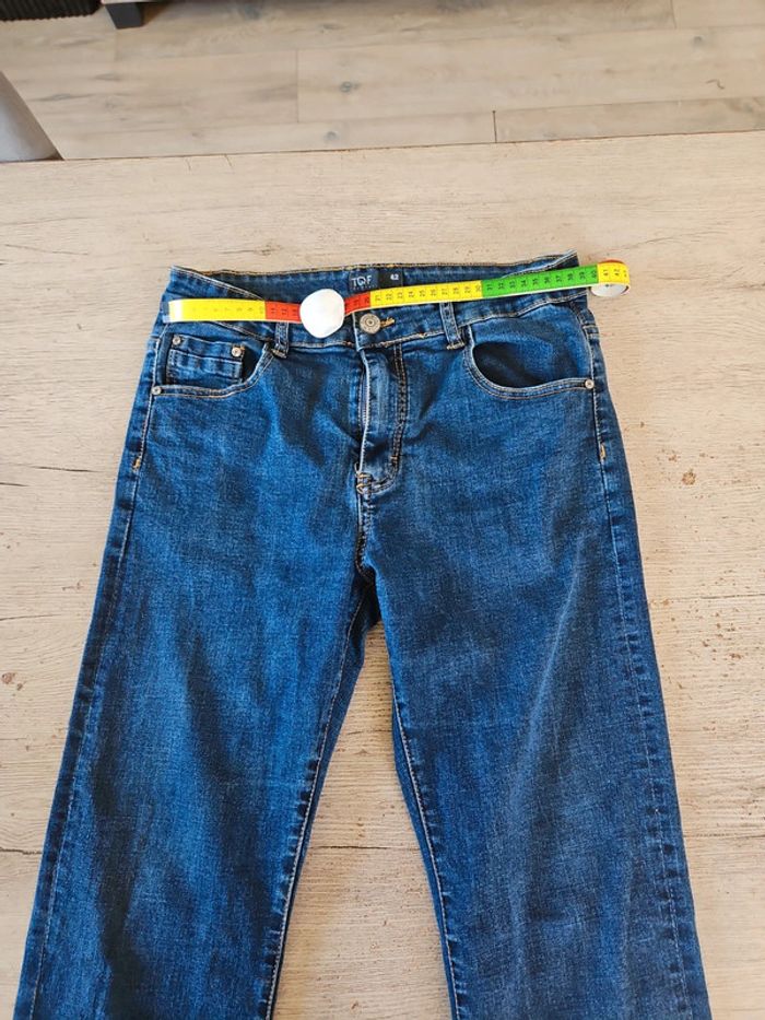 Jean s homme bleu foncé, stretch, TQF, taille 42, nickel - photo numéro 10