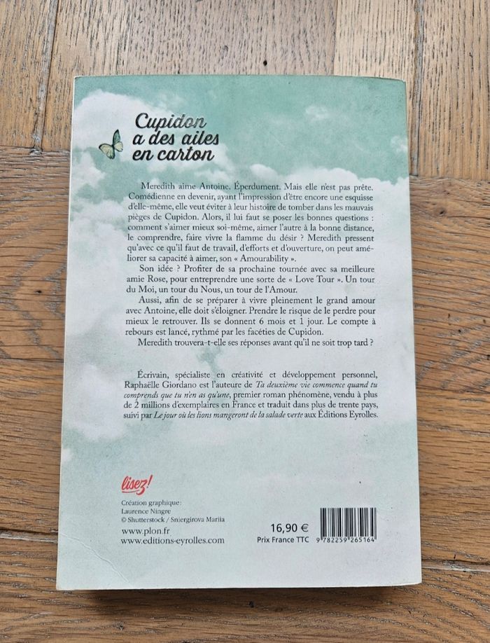 Livre Cupidon à des ailes en carton - photo numéro 2
