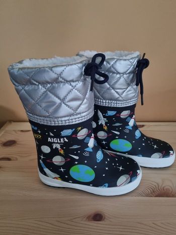 Bottes fourrées Aigle neuves pointure 25