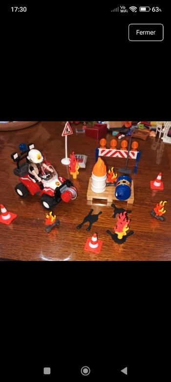 Pompier playmobil 
