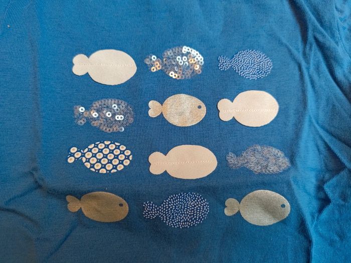 T shirt 12 poissons - photo numéro 2