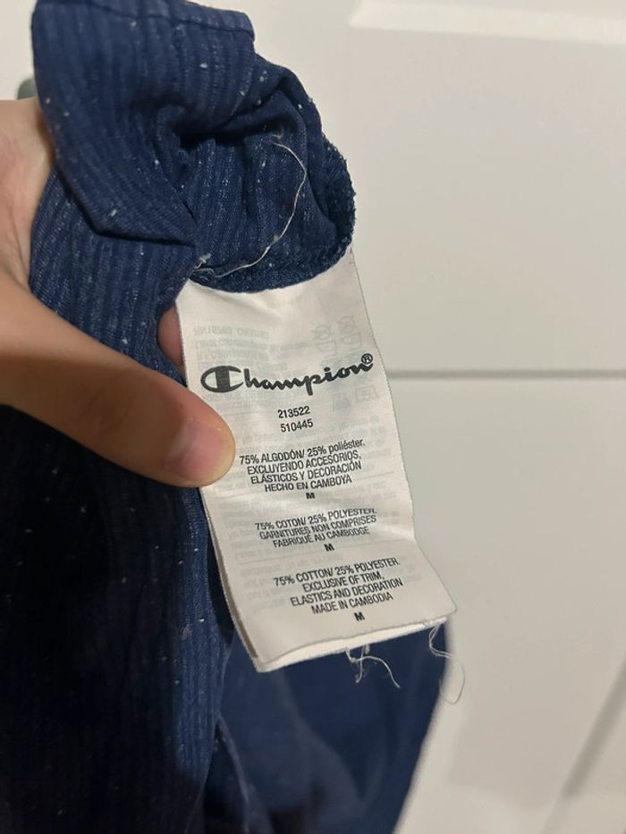 638 – t-shirt Champion bleu marine - photo numéro 6