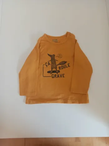 T-shirt manche longue 6 mois