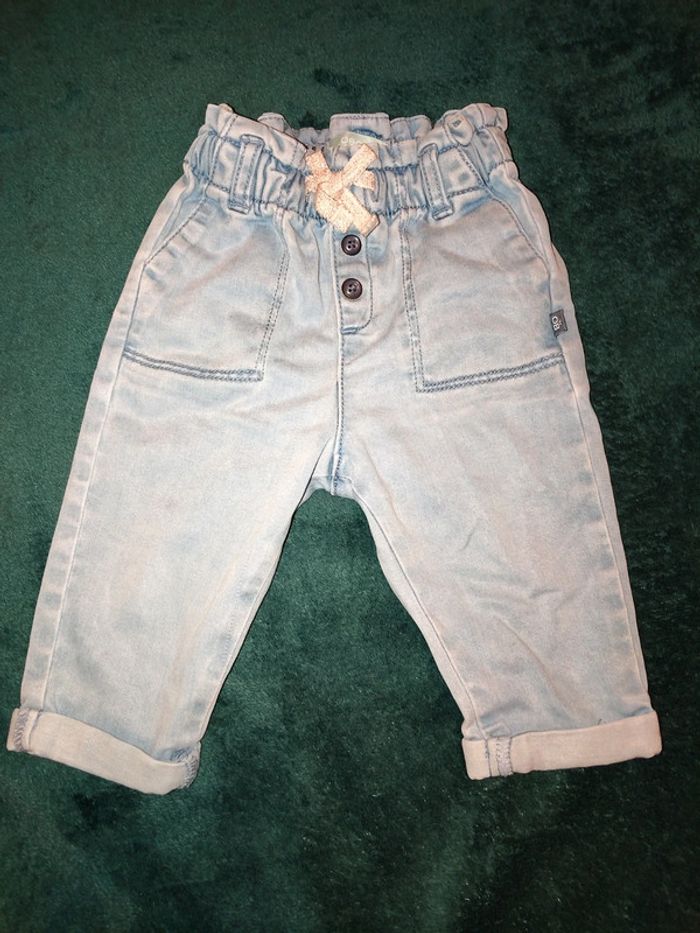 Jeans bébé fille 9 mois