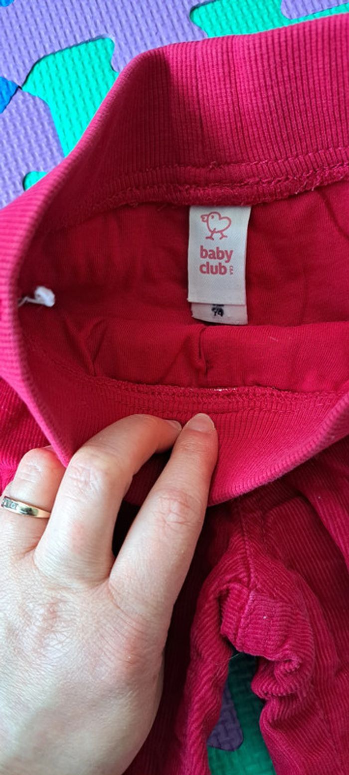Lot 5 pantalons + 1 body ML 12m - photo numéro 16