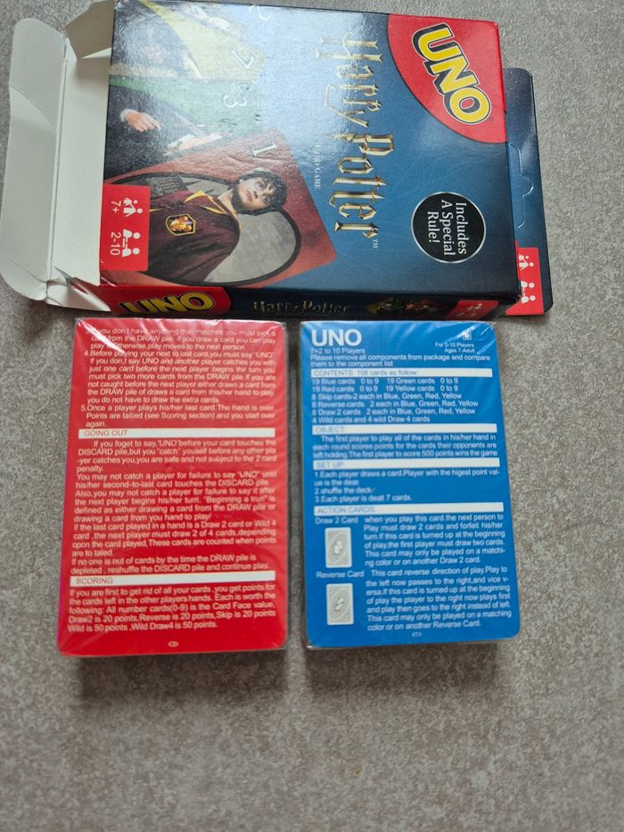 Jeu uno harry potter - photo numéro 4