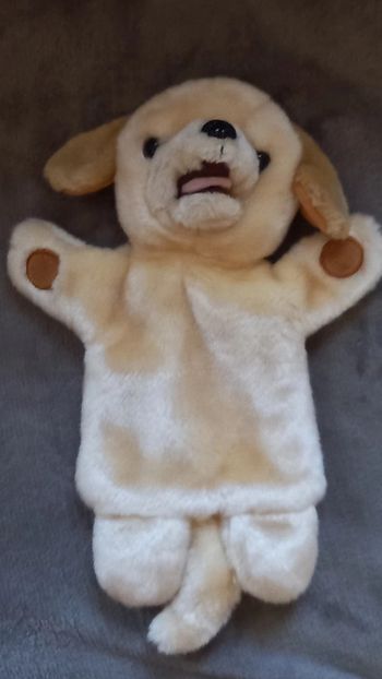 Doudou marionnette Chien Puppet Buddies