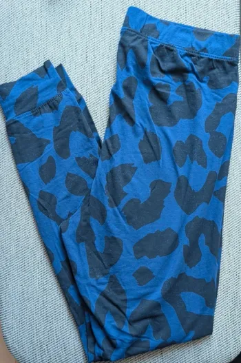 Legging pyjama léopard