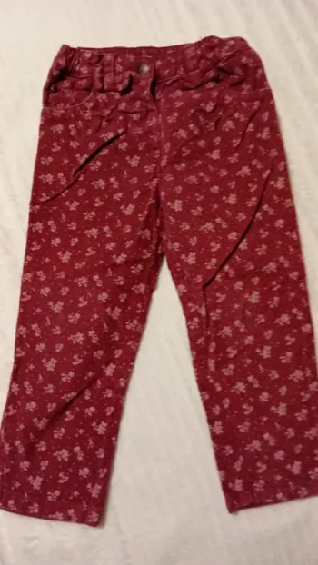 Pantalon velour