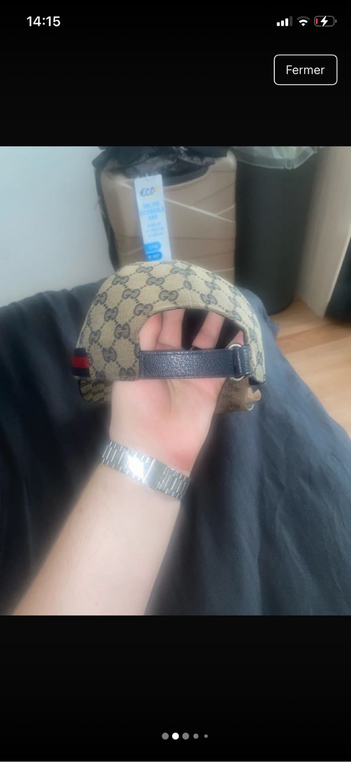 Casquette Gucci 1.1 identique - photo numéro 4