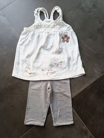 Ensemble débardeur + legging 3/4 T92