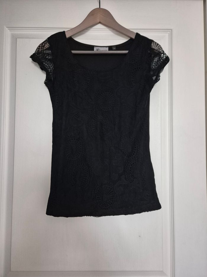 T shirt en dentelle