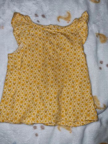 Tee-shirt manches volants