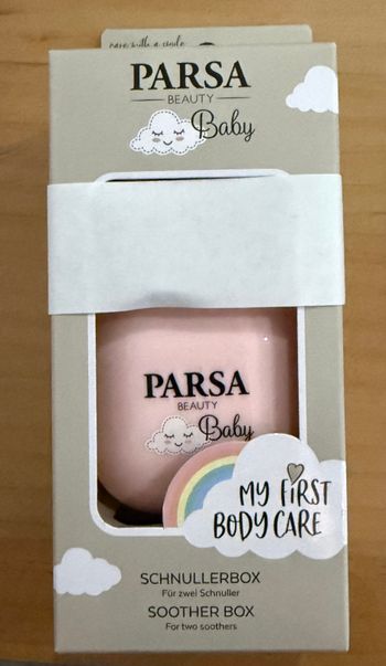 Boîte à tétine bleu NEUF