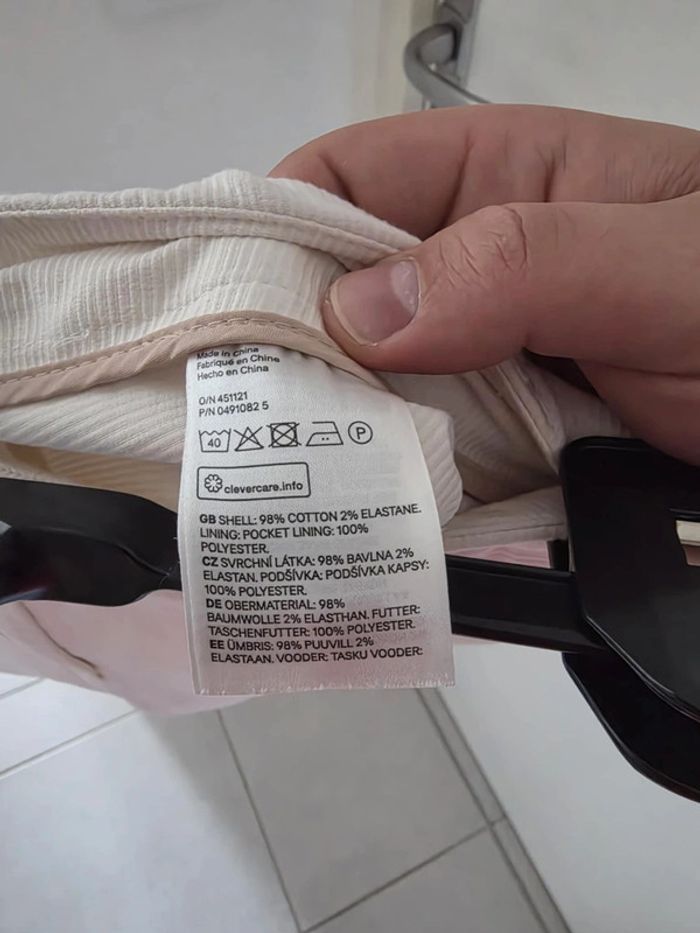 Short Court Blanc - photo numéro 4