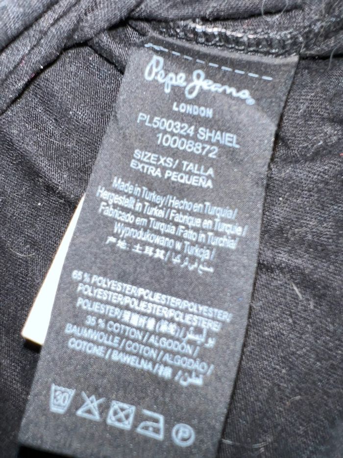 Tee shirt manche courte Pepe Jeans Seventy three taille XS - photo numéro 6