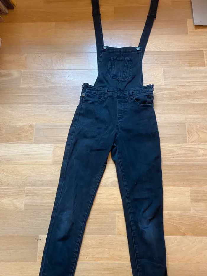Salopette en jean la redoute fille taille 12 ans