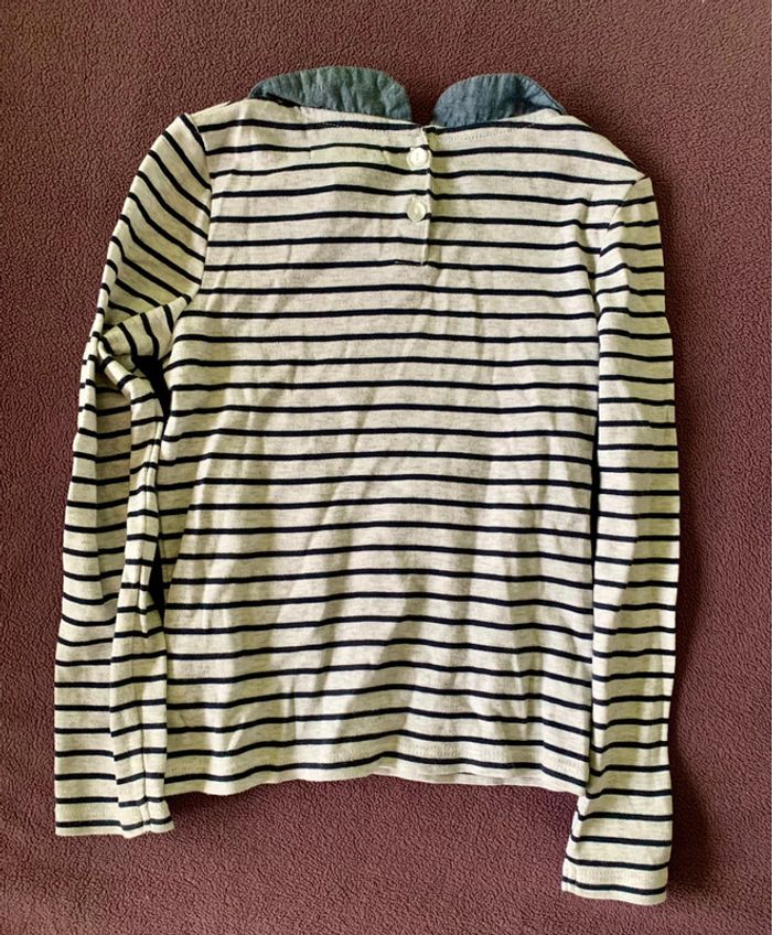 Tee-shirt manches longues fille 6 ans Okaidi - photo numéro 2