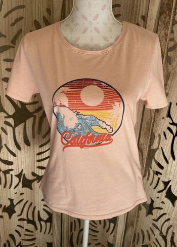 Tee shirt impression Taille L Camaïeu