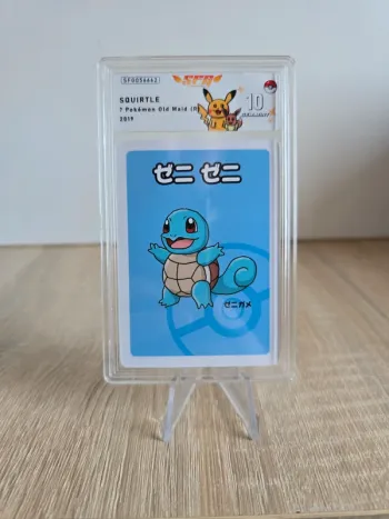 Carte gradée SFG Squirtle 10
