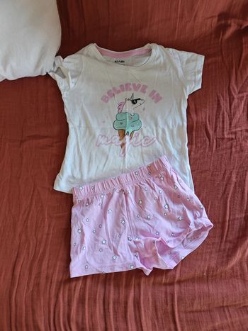 Pijama été licorne