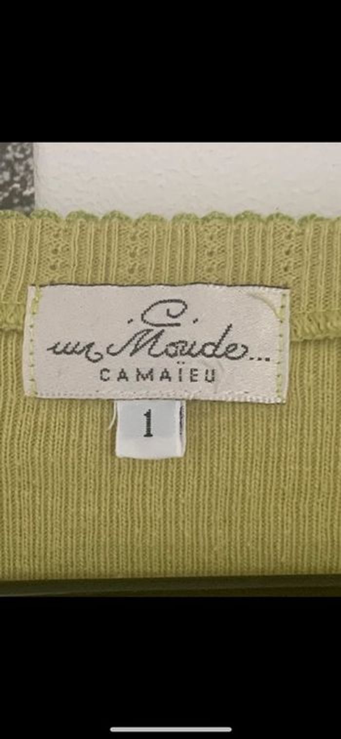 T-shirt Camaieu vintage S - photo numéro 4