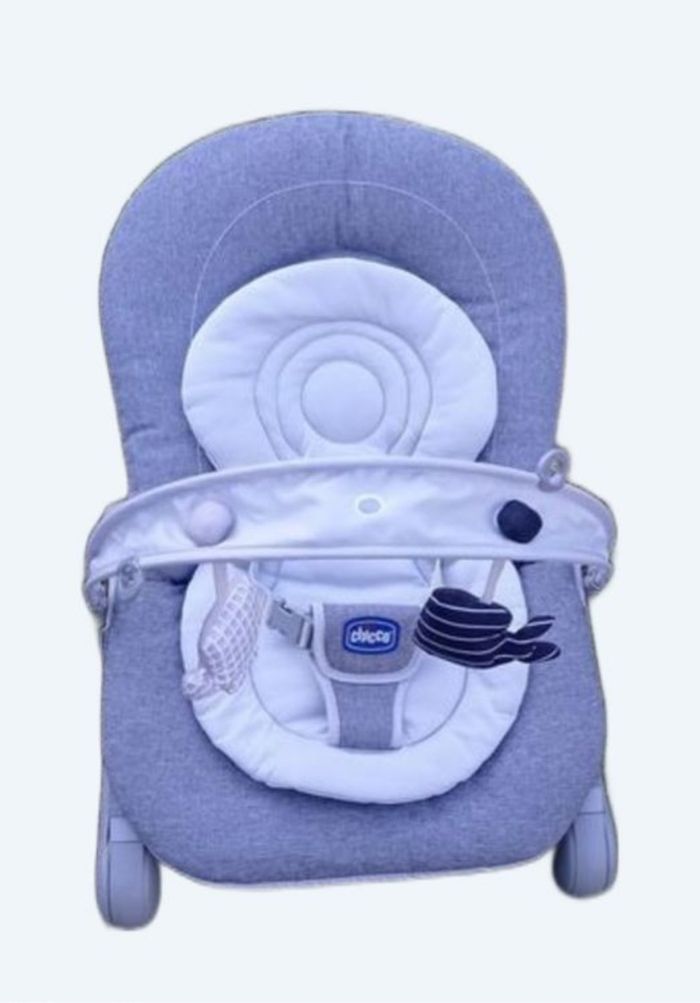 Transat bébé Chicco évolutif bleu gris