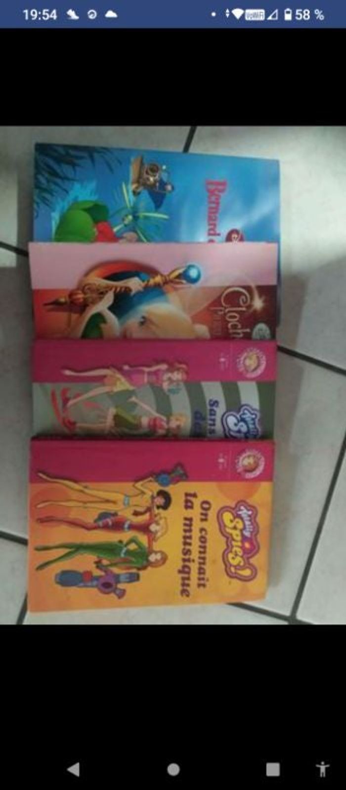 Lot de livres