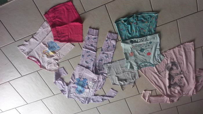 Lot de pyjamas fille 5 pièces 6 ans fille