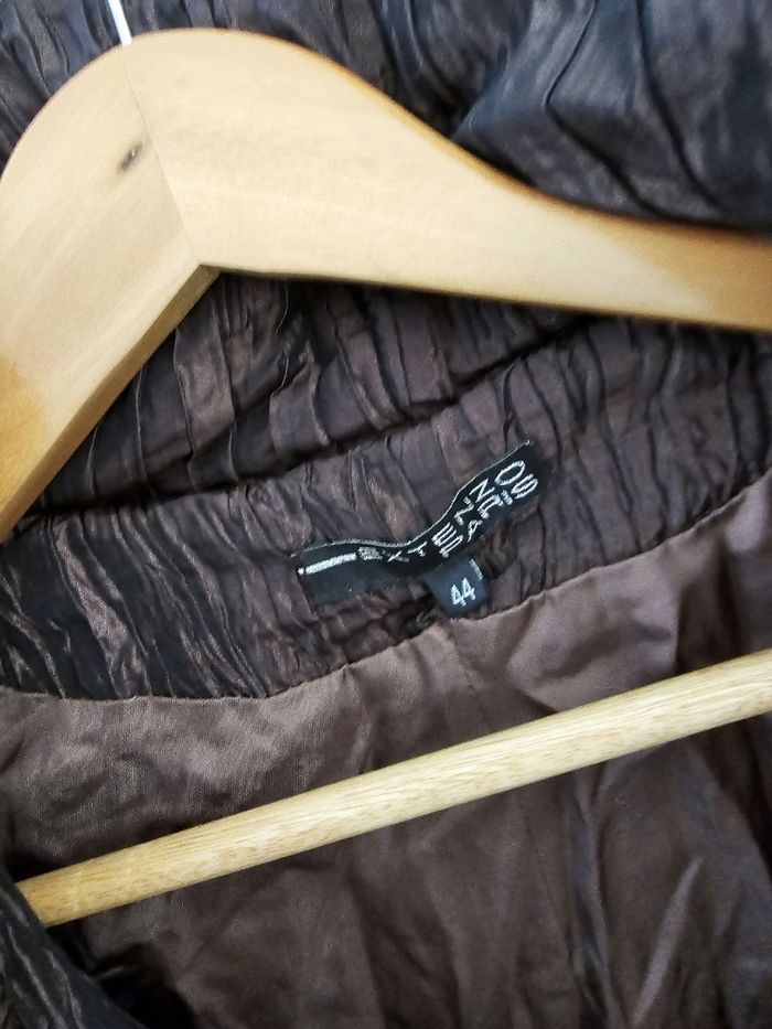 Veste Vintage bronze cuivrée taille 44 XXL - photo numéro 3