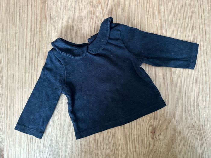 T-shirt à col noir 🖤