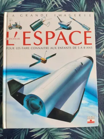 Livre enfant Les engins de l'espace, La grande imagerie