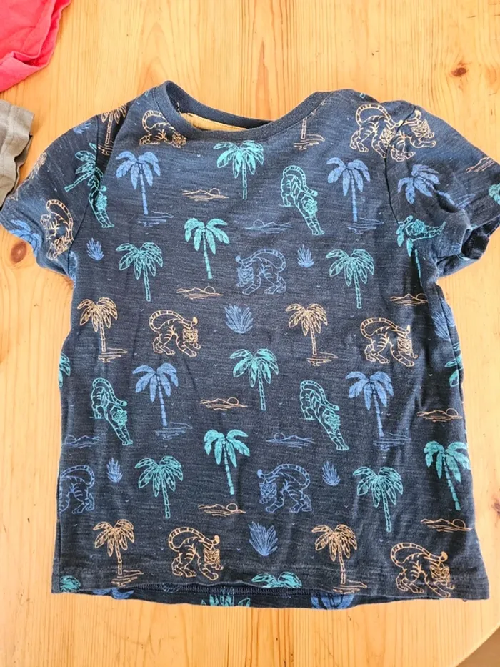 Lot de 7 tee shirt manche courte garçon - photo numéro 2