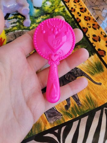 Jouet brossé rose barbie