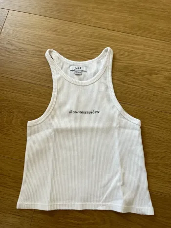 Débardeur blanc taille XS