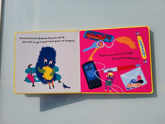 Livre tout carton 🐥 Le Bobo de Poussin 🩹 50 - photo numéro 7