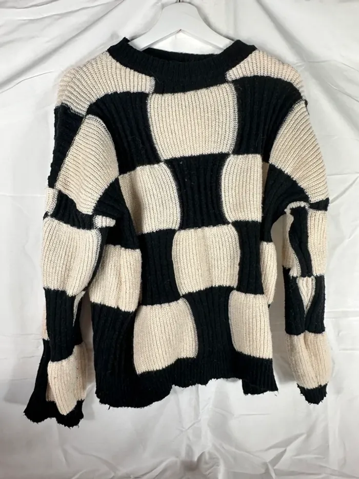 Pull damier SHEIN
