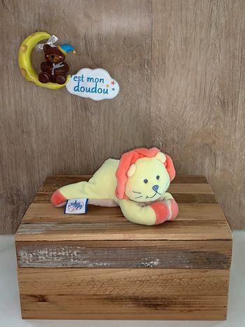 BBC03 doudou lion 🦁 bébé confort