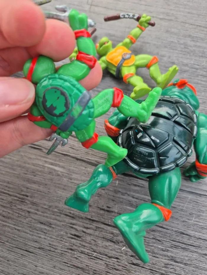 Lot figurines tortues ninja - photo numéro 4