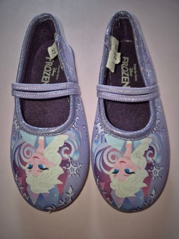 Chausson fille reine des neiges