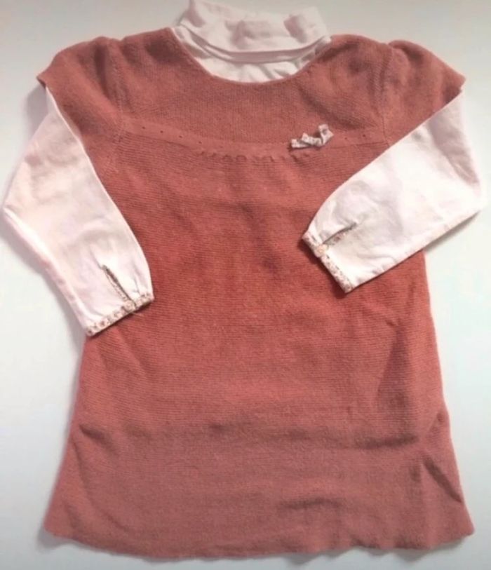 Ensemble Robe angora t-shirt