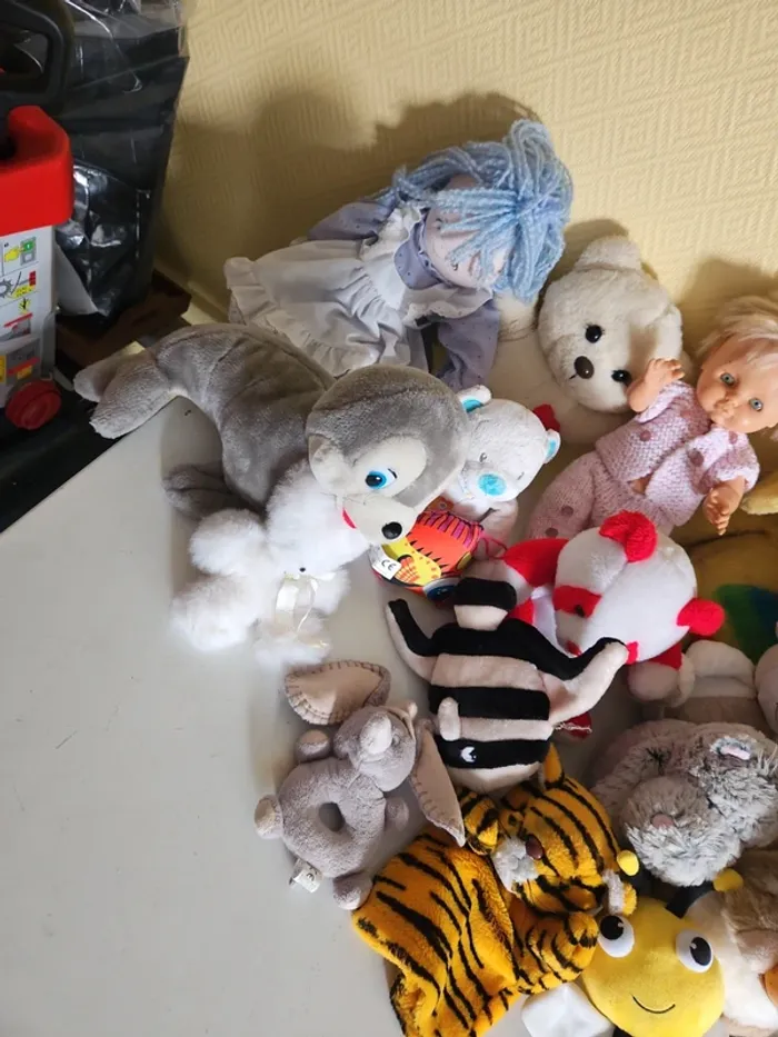 Lot peluche/poupée - photo numéro 2