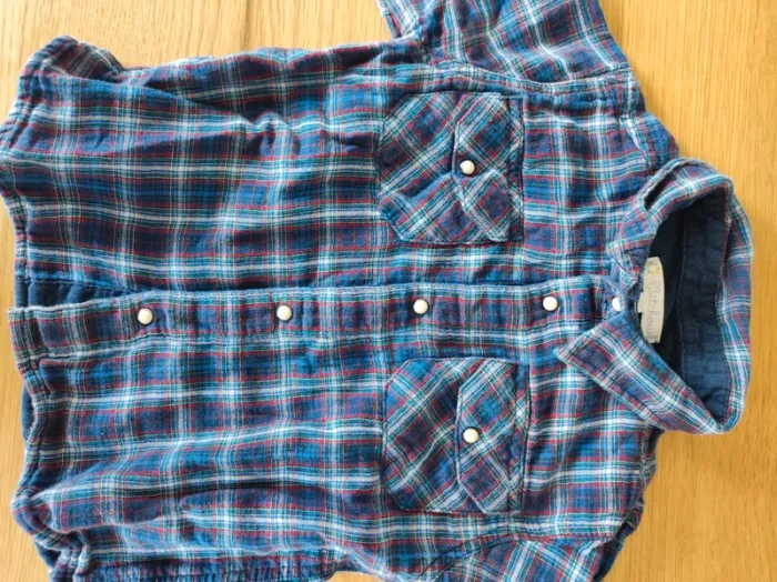 Chemise bleu kitchoun 12 mois - photo numéro 2