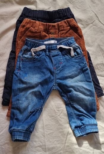 Lot de 3 pantalons 9 mois