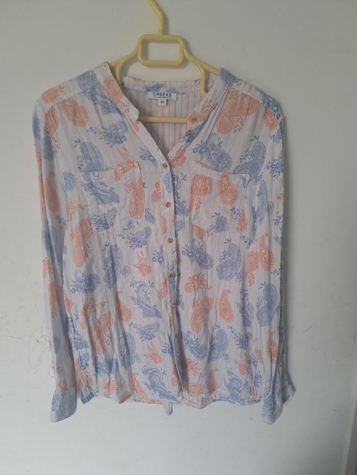 Chemise Creeks Taille 40 - photo numéro 2
