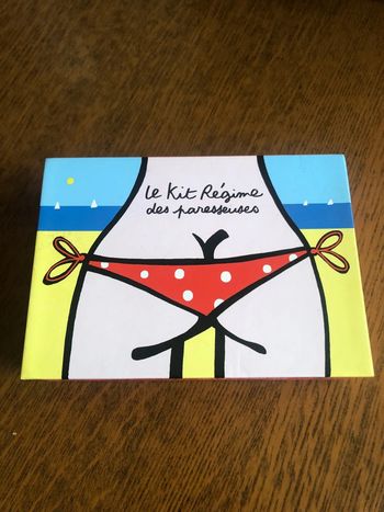 Kit régime boîte avec deux livres neufs
